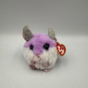 Colby Beanie Babie Beanie Baby Purple Mouse with Tags New Beanie Ball Plush Toy
